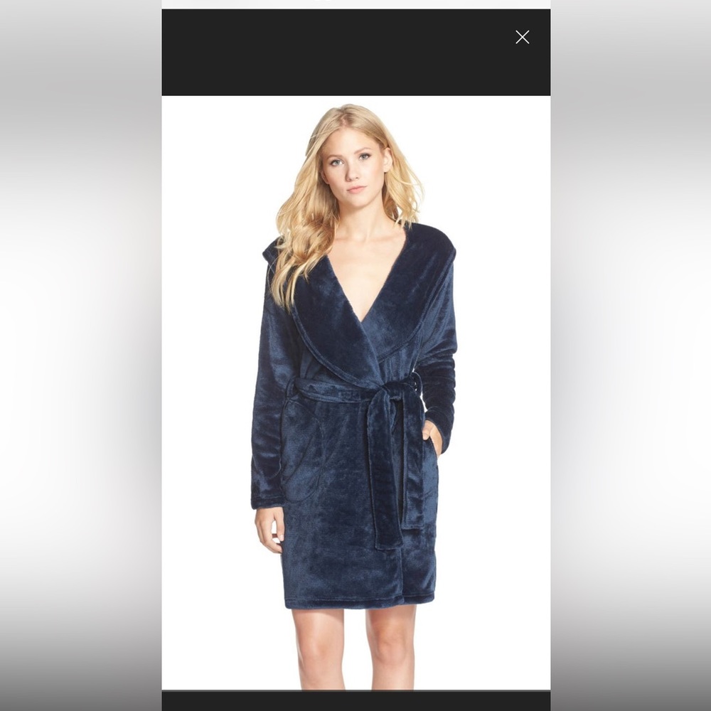 NWT Ugg Miranda Robe Size L Navy